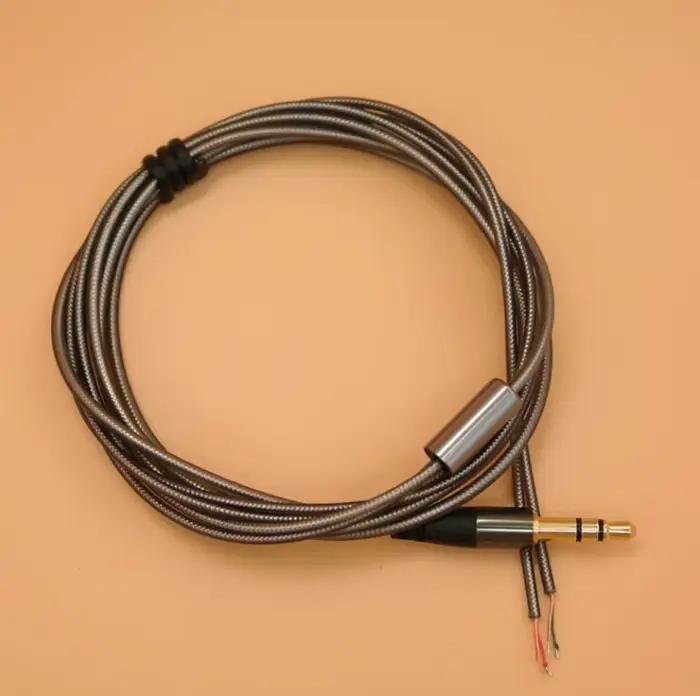 Réparation 3.5mm Jack Audio fil câble remplacement casques câble pour écouteurs casque bricolage éco