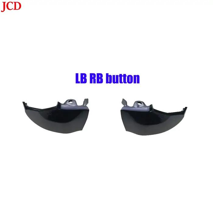 JCD Ensemble de boutons noirs solides RT LT RB LB pour manette Xbox One