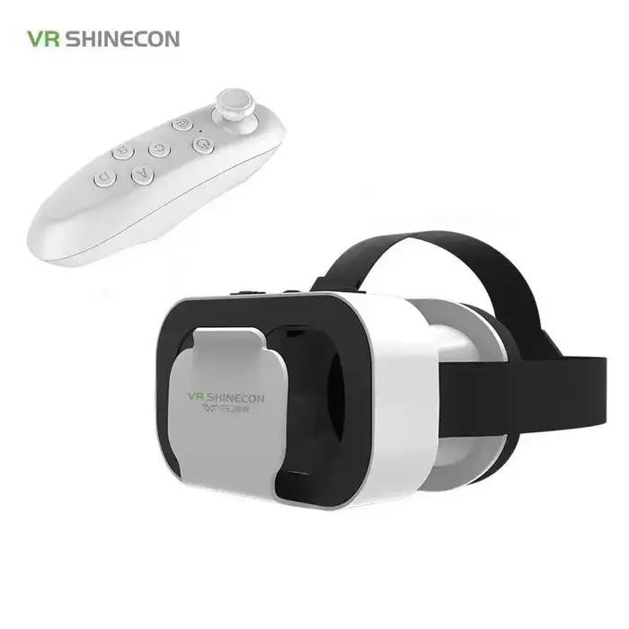 5 Mini lunettes VR SHINECON BOX 3D, lunettes de réalité virtuelle, casque VR pour Google Cardboard S