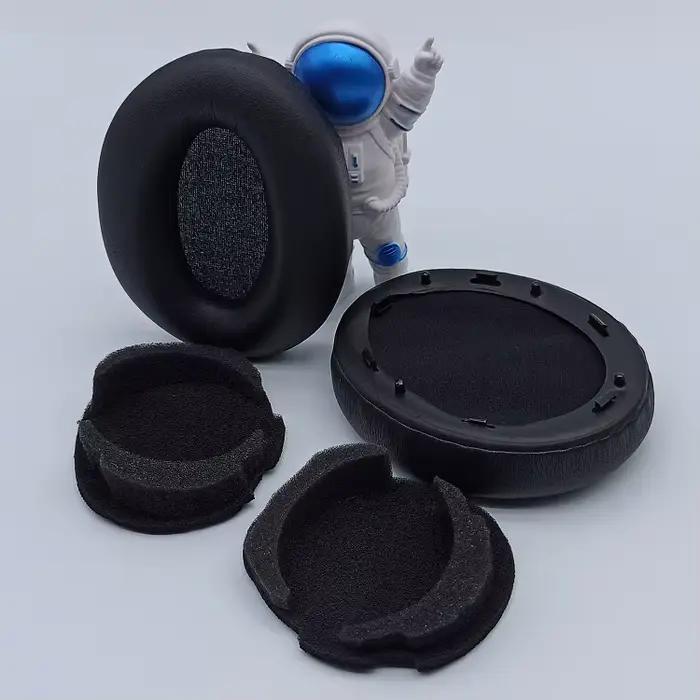 Coussinets d'oreille pour casque Sony WH-1000xm3, coussinets en mousse de coton de haute qualité ave