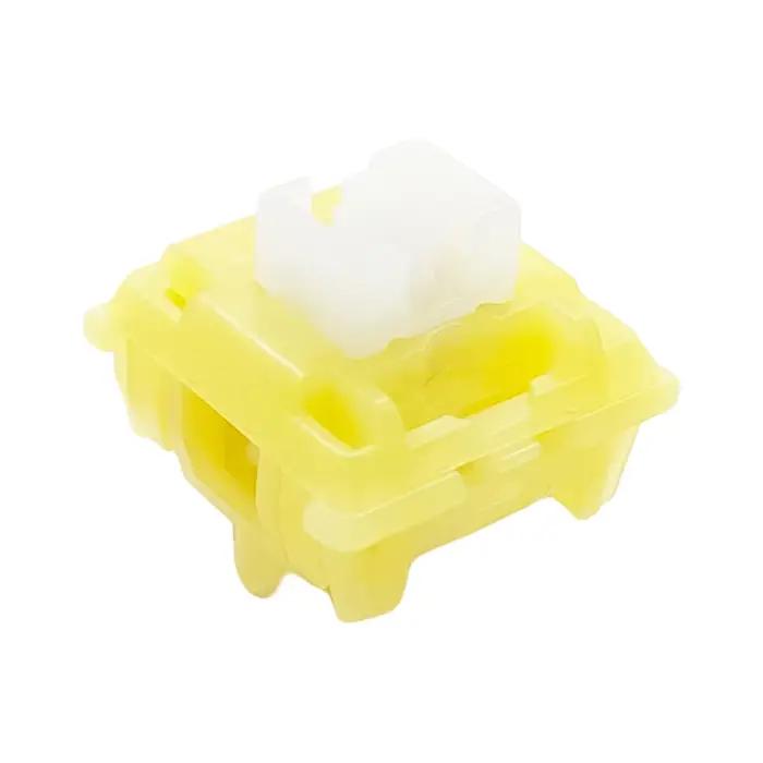 Interrupteur de clavier mécanique de jeu Tecsee Pudding à profil moyen-bas, tactile/linéaire, pour i