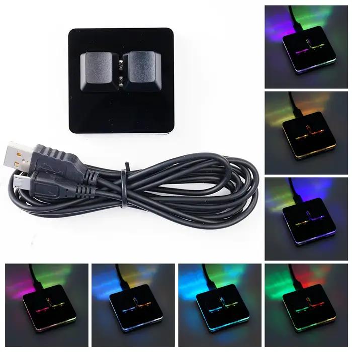 Bricolage personnalisé USB Mini clavier rvb Programmable Macro clavier Gamer clavier jeu dessin clav
