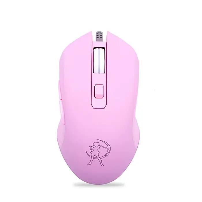 UTHAI DB49 souris rose lumineuse filaire 1600 (dpi) accessoires informatiques périphérique souris de