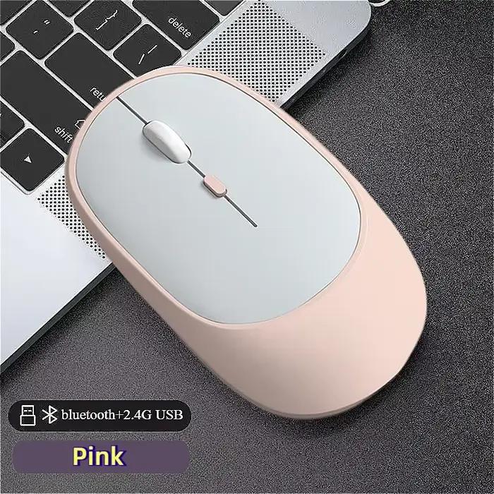 MINGCVIL souris sans fil Bluetooth USB souris silencieuse réglable DPI conception ergonomique souris