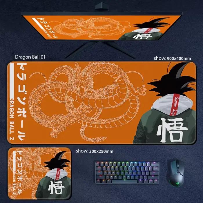 Dragon Ball Z Super Anime Figure tapis de souris grand tapis de souris de jeu Gamer ordinateur porta