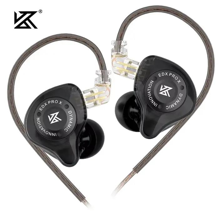 KZ EDX PRO X Dynamic Drive écouteur HIFI basse écouteurs DJ Sport musique suppression casques
