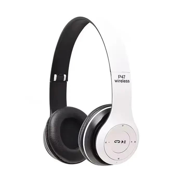Casque stéréo P47 5.0, Bluetooth, série pliable, sans fil, pour sport de plein air, pour iPhone, Sam