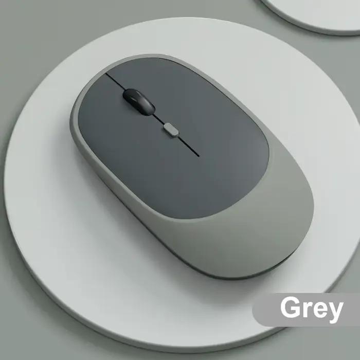 Souris sans fil Rechargeable, double Modes, compatible Bluetooth, USB 2.4 ghz, pour ordinateur porta