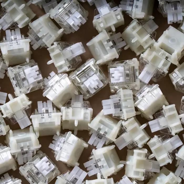 HAIMU interrupteur magnétique silencieux clavier magnétique mécanique linéaire Super lisse rvb Pom a