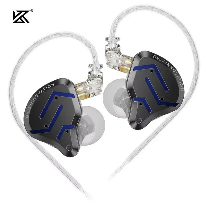 KZ ZSN Pro 2 écouteurs intra-auriculaires en métal Sport suppression du bruit casque de musique pilo