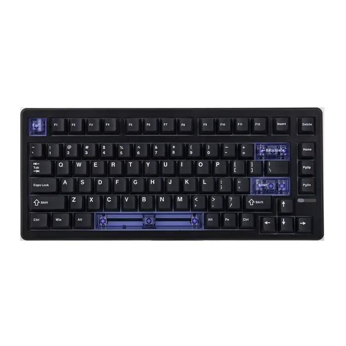 EPOMAKER HE80 75% disposition QWERTY américaine joint crémeux échangeable à chaud effet Hall filaire