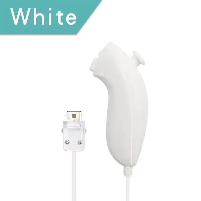 Dahchuck filaire pour manette de jeu Nintendo Wii, poignée de jeu incurvée à la main, accessoires de