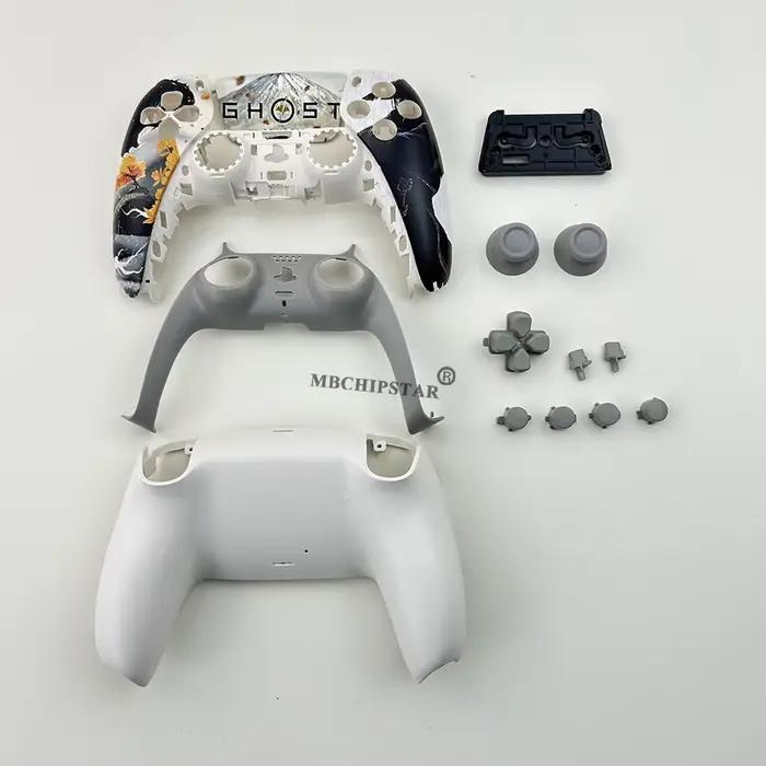 Nouvelle couleur pour le kit de coque de manette PS5 BDM-010/020/030/040/050, plaque frontale, coque