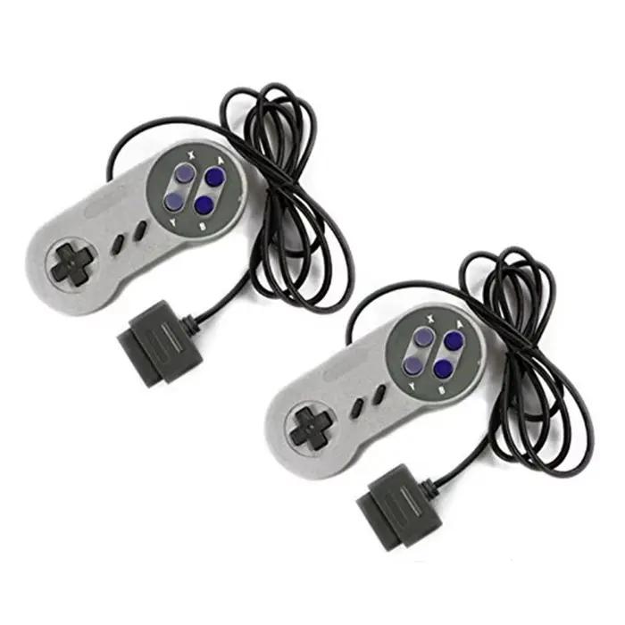 Manettes de jeu pour Nintendo Super Famicom SNES, 2 pièces, contrôleur de combat