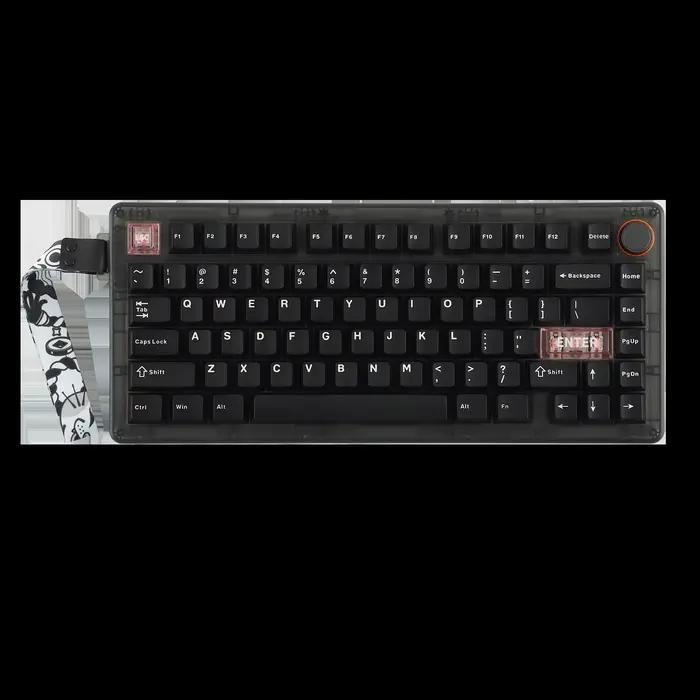 CIDOO QK75 75% VIA joint Programmable filaire/Bluetooth/2.4GHz clavier mécanique sans fil avec batte