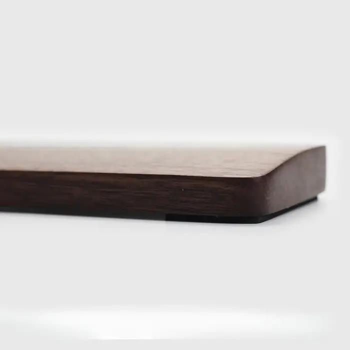 Brochure de clavier noir, aide-poignet, aide-main en bois, personnalisé, ergonomique pour 60%, 80%, 