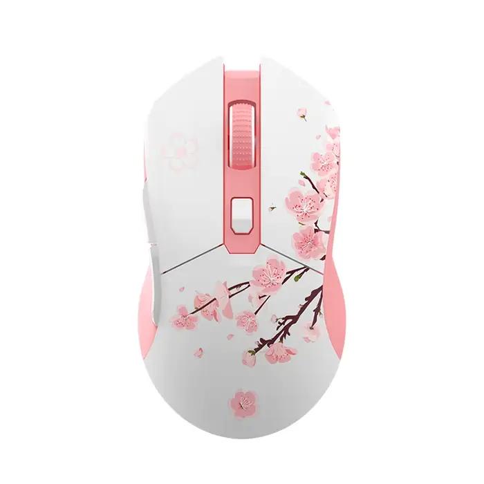 DAREU-Souris de jeu filaire sans fil RVB 2.4G, modes touristes, batterie de recharge intégrée 930mAh
