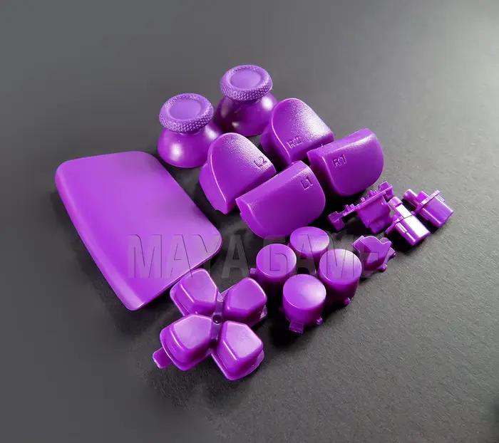1 ensemble de boutons de déclenchement L1 R1 L2 R2 et capuchons de joystick pour manette PS5 v1.0, e