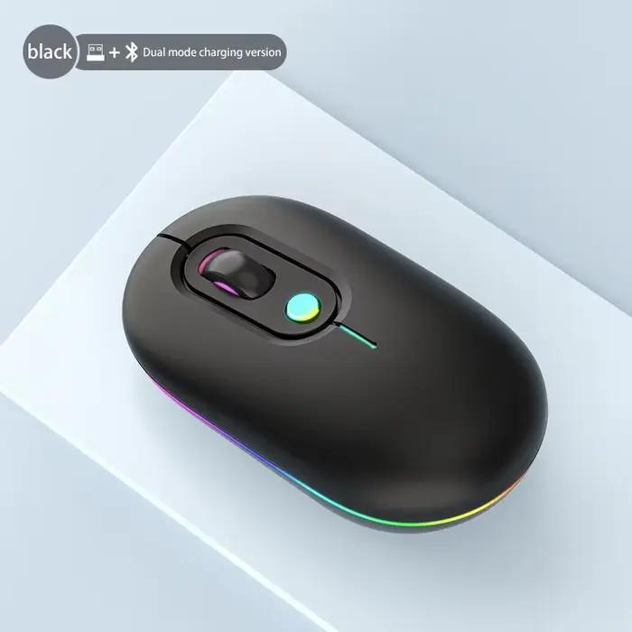 Lenovo – souris de jeu sans fil 2.4Gh, double Modes, Bluetooth, consommation d'énergie Ultra faible,