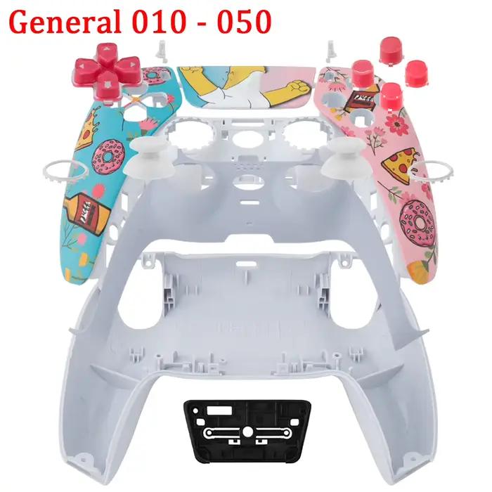 Coque personnalisée pour manette PS5, kit de réparation DIY avec boutons et joysticks, compatible BD
