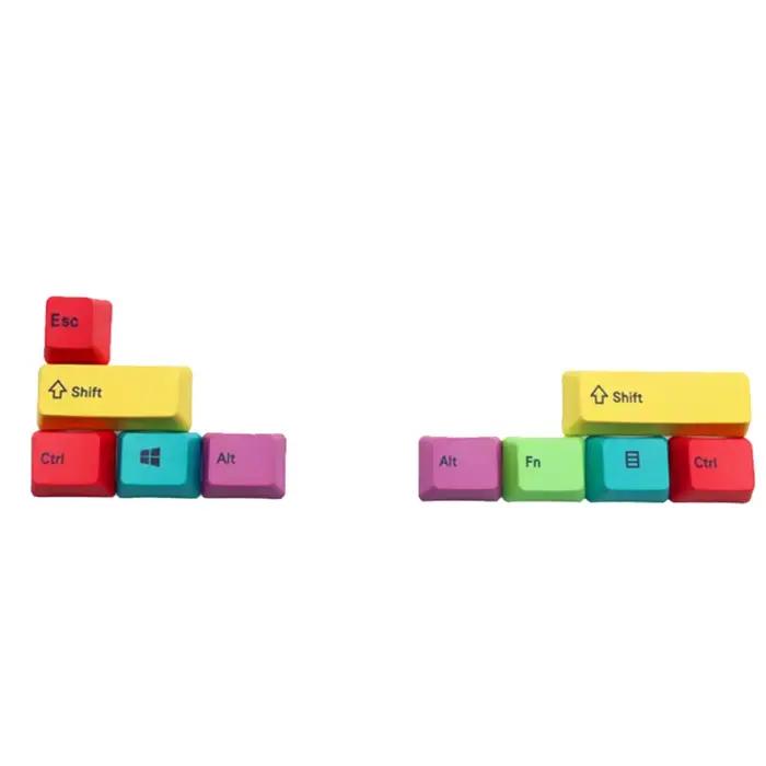 Capuchons de clavier mécanique Mac/WIN, profil OEM, en PBT, modificateurs cmjn, 10 touches, nouveaut