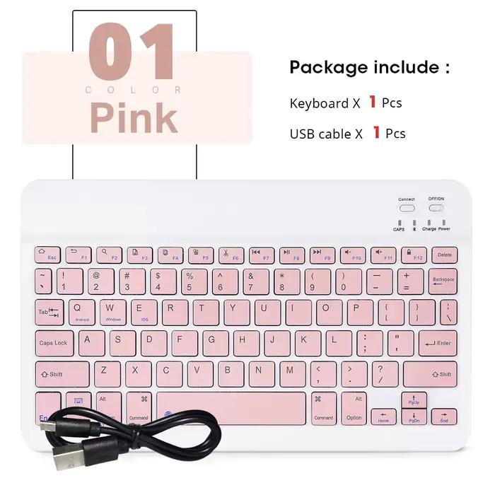 Mini clavier sans fil Bluetooth clavier pour ipad téléphone tablette Portable Bluetooth clavier et s