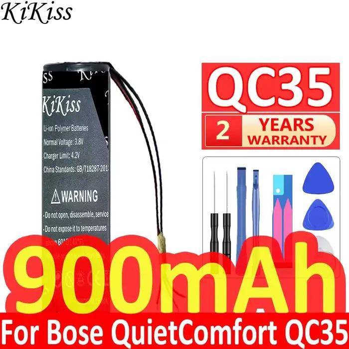 Batterie de remplacement fiable pour casque Bose, haute capacité, pour Quietcomfort 35 QC35 2 II, éc