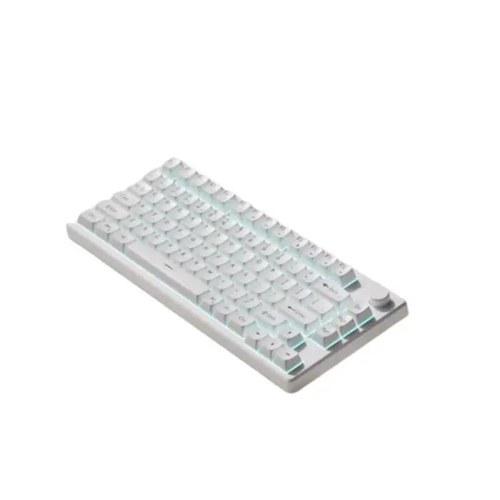 Clavier mécanique de jeu à connexion filaire, disposition compacte, sensation mécanique ultra-silenc