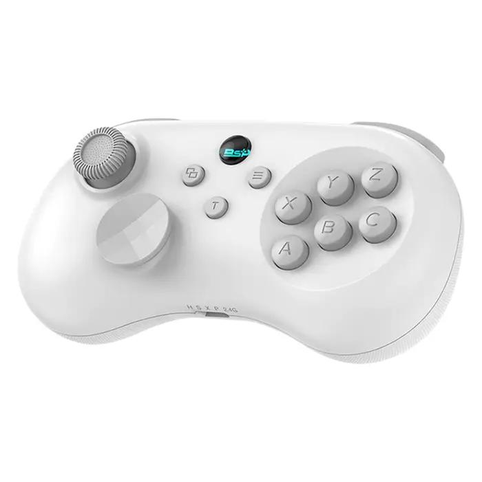 Manette de jeu sans fil à effet Hall Y04 – Manette de combat à 6 boutons pour Switch/PC/P4 avec Turb