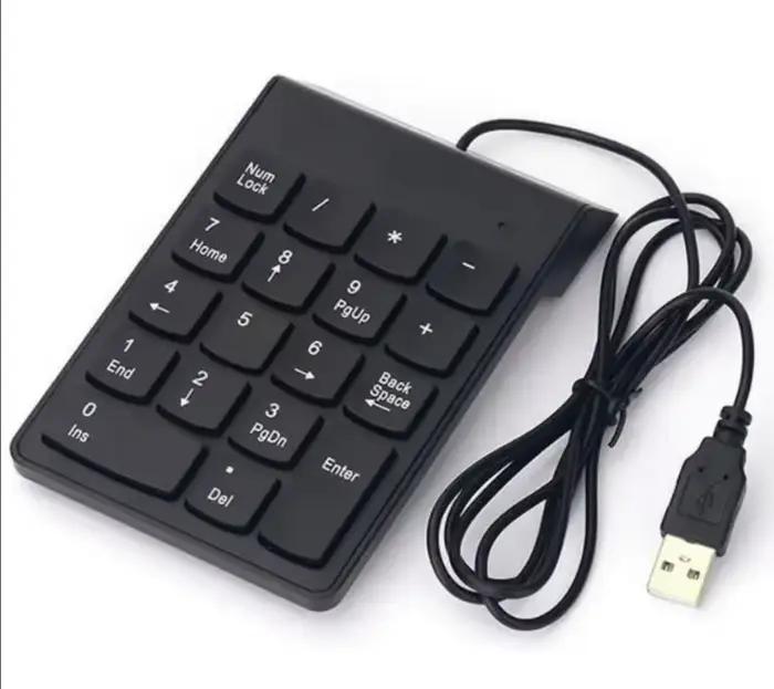 18 touches clavier numérique filaire et USB 2.4G Mini clavier numérique pour IMac/MacBook Air/Pro or
