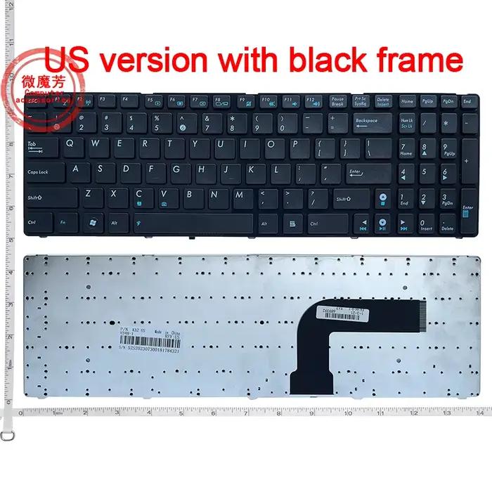 Clavier anglais noir pour ASUS K52, k53s, X61, N61, G60, G51, 0KN0-E02, RU02, neuf