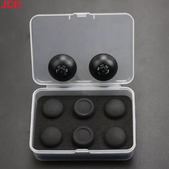 JCD pour manette de jeu PS4 PS5 Edge Elite, capuchons de joysticks métalliques hauts et bas, boutons