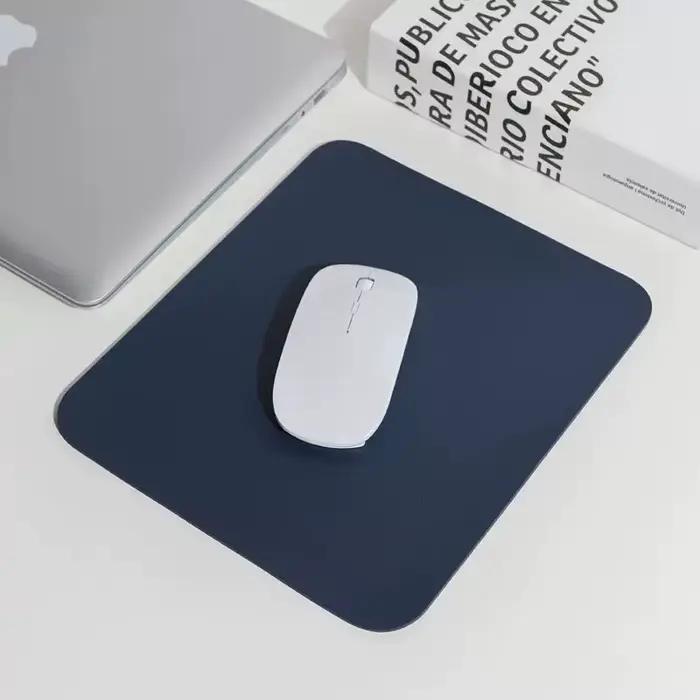Petit tapis de souris en PU antidérapant, professionnel, pour jeux sur ordinateur de bureau, impermé