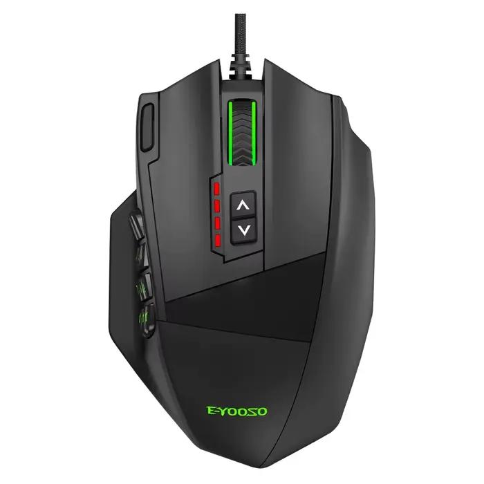 E-YOOSO X-39 USB filaire rvb souris de jeu 24000 DPI SG8960 19 boutons souris optiques de jeu progra