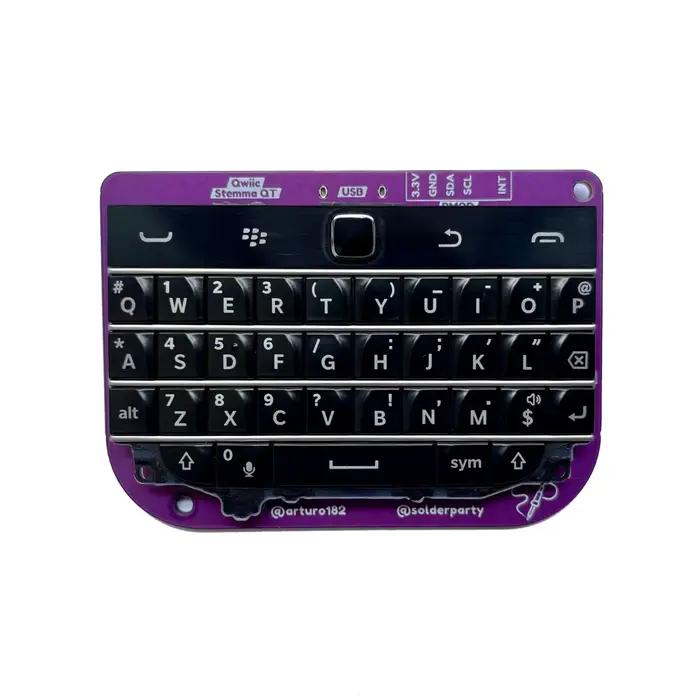 Clavier filaire mini BlackBerry Q20 Solderparty Open Source BBQ20KBD Q20 Bare Board sans coque prend