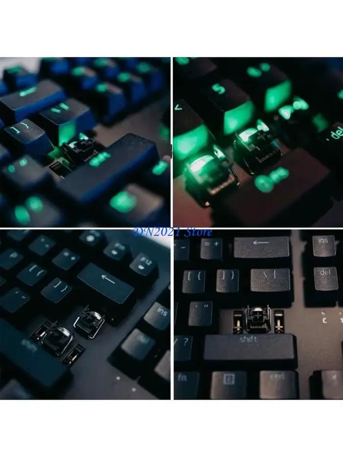 F3KE – commutateurs optiques noirs V2 Liner, 4 pièces, échangeables à chaud pour clavier mécanique j
