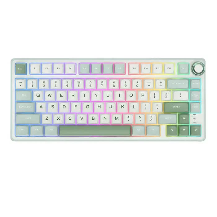 RK R75 Royal Kludge clavier mécanique filaire 80 touches 80% joint rvb rétro-éclairé clavier de jeu 