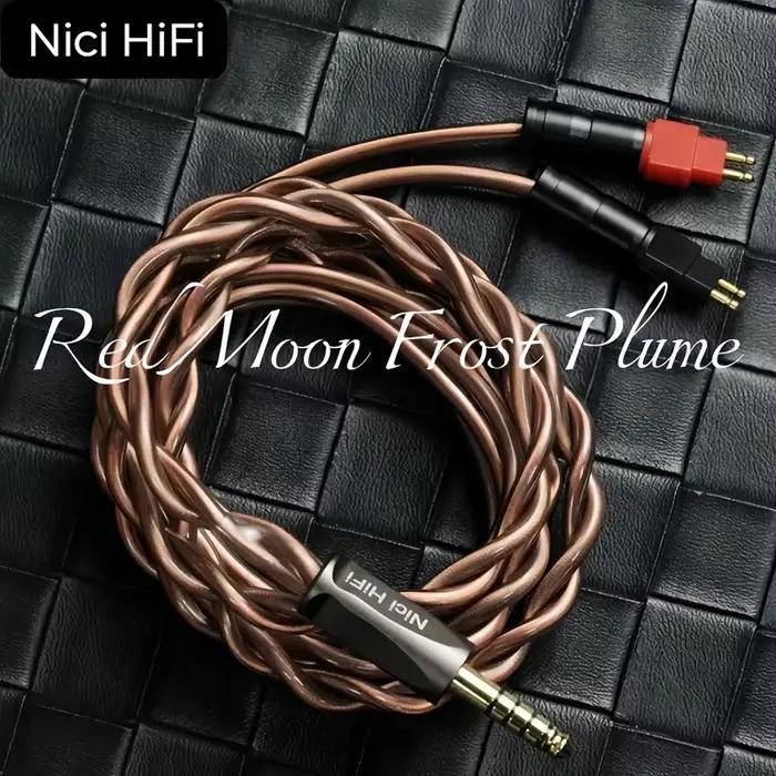 Câble pour casque NiCi HiFi avec 4 broches XLR 4,4 mm 6,35 mm, pour Sennheiser HD600, HD650, HD545, 