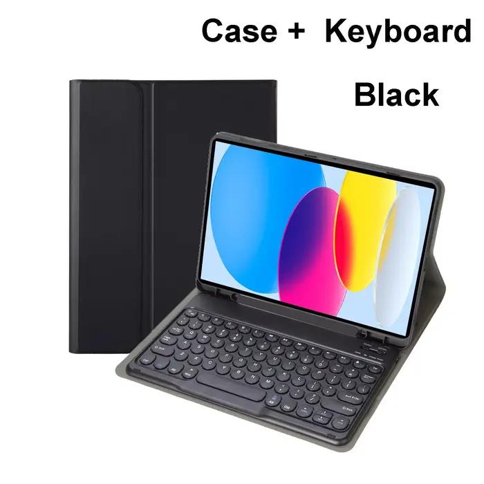 Pour iPad 11e génération de coque 11 pouces A16 2025, housses de clavier Bluetooth pour Apple iPad 1