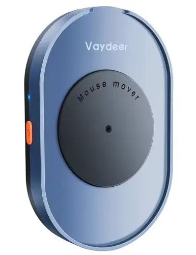 Vaydeer Undetectable Mouse Mover, dispositif de simulation de mouvement de souris avec interrupteur 