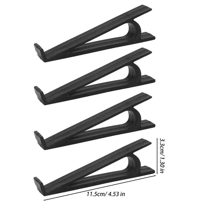 Lot de 4 supports de clavier portables pour ordinateurs portables, tablettes, supports de bureau, su