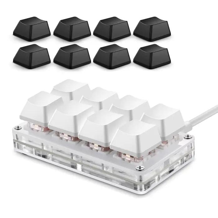 Clavier USB filaire SAYODEVICE 8 touches, mini clavier de raccourcis pour le travail de bureau, macr