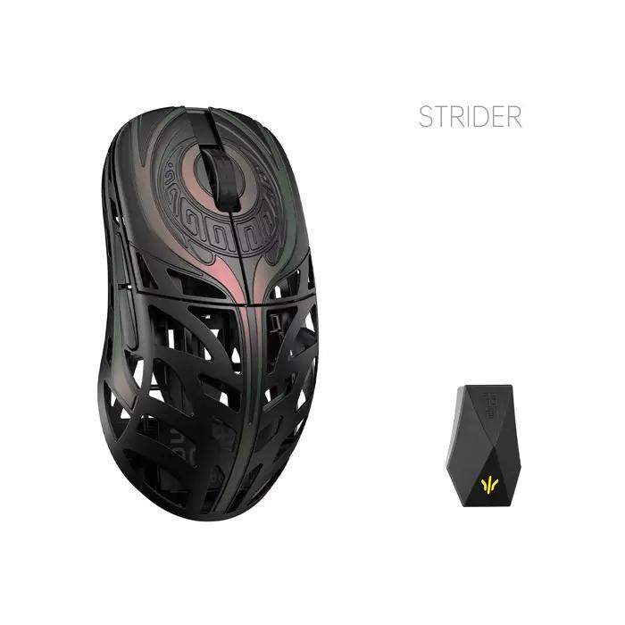 Souris de jeu sans fil WLMOUSE Strider 45g en magnésium, capteur PAW3950HS, fréquence de polling 8K