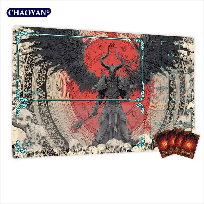 Tapis de jeu Magic Array et Demon MTG, tapis de combat Magic Card, tapis antidérapant durable, tapis