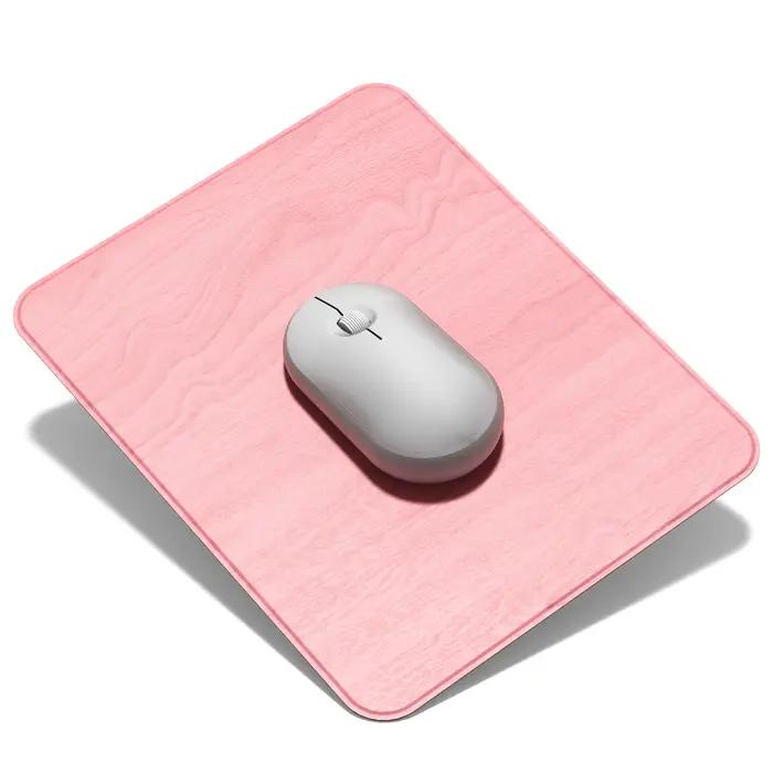 Tapis de souris dur en résine, petit tapis de souris avec Base en caoutchouc antidérapante, étanche,