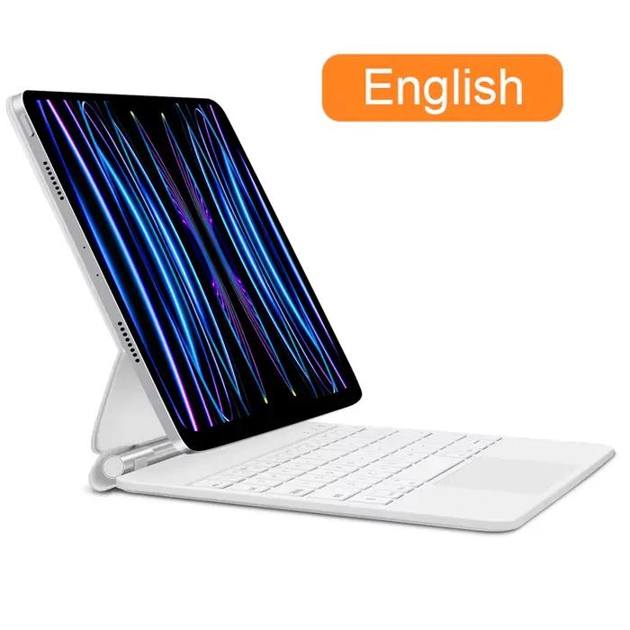 GOOJODOQ clavier magique pour iPad Pro 11 pouces 4e/3e/2e/1e génération iPad Air 11 M2 M3 Air 4 Air 