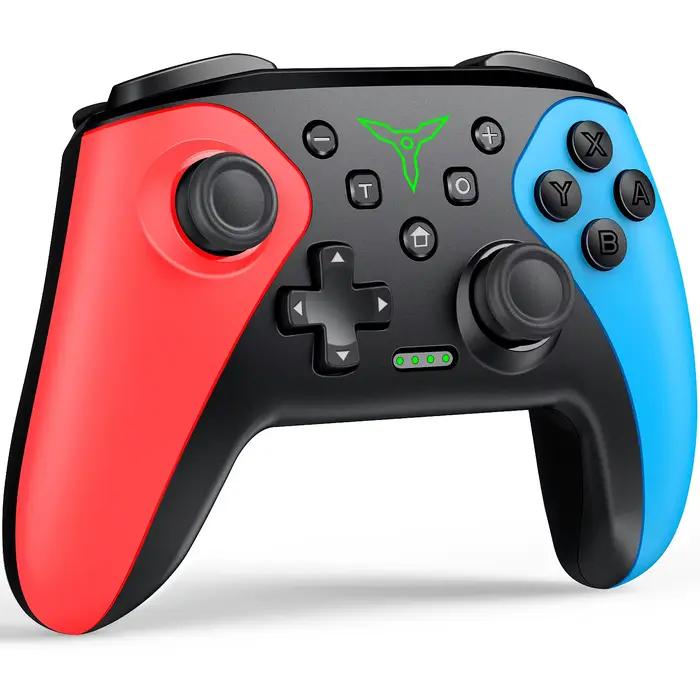 Manette de jeu sans fil pour Switch/Switch Lite/Switch OLED avec fonction de réveil programmable et 