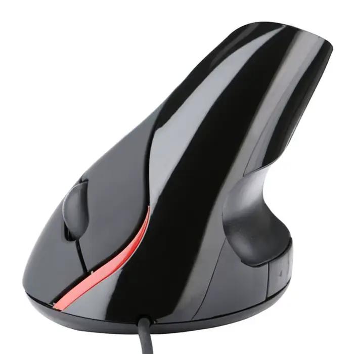Souris de jeu ergonomique verticale filaire, main droite, 1600 ug I, USB, poignet optique sain pour 