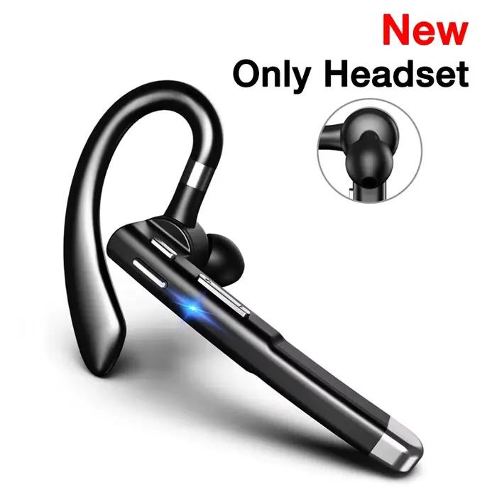 Casque sans fil avec microphone Bluetooth, écouteurs, oreillettes, casque audio sans fil