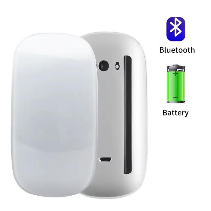 Souris magique pour Apple sans fil Bluetooth Rechargeable ergonomique souris silencieuse Arc contrôl